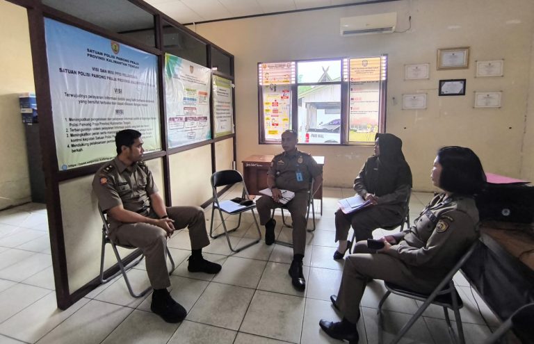 Satpol PP Kalteng Mantapkan Komitmen Keterbukaan Informasi, Targetkan Predikat Informatif Kembali Diraih